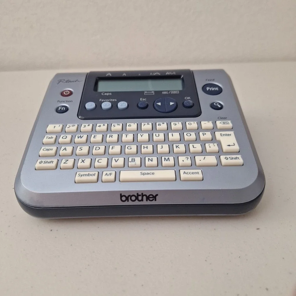 Brother P-Touch PT-1280 Thermal Printer Label Maker - Tested, No Cord